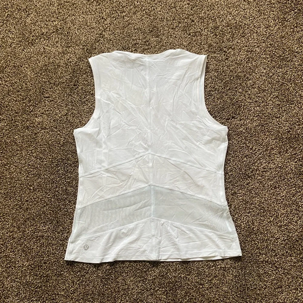 Lululemon Court Crush Tank Almost Blue Size 4